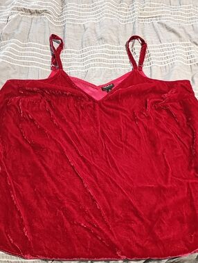 torrid Red Velvet Camisole